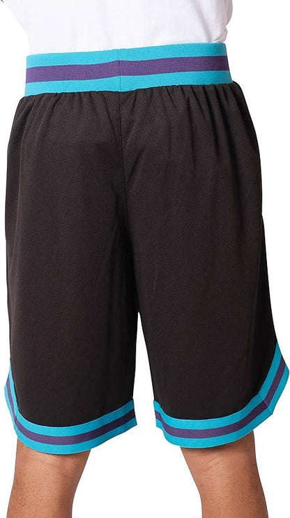 Ultra Game NBA Charlotte Hornets Men's Active Knit Basketball Training Shorts|Charlotte Hornets - UltraGameShop