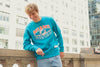 Ultra Game NFL Miami Dolphins Men's Super Soft Ultimate Crew Neck Sweatshirt|Miami Dolphins