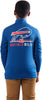 Ultra Game NFL Buffalo Bills Youth Super Soft Quarter Zip Long Sleeve T-Shirt|Buffalo Bills