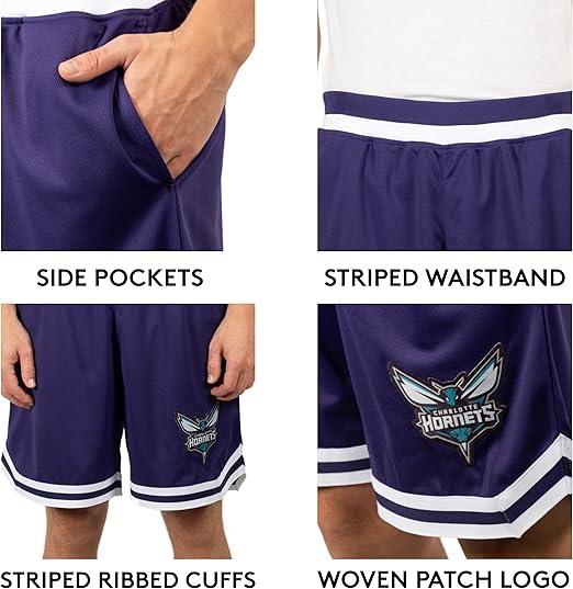 Ultra Game NBA Charlotte Hornets Official Men's Supreme Active Basketball Training Shorts|Charlotte Hornets - UltraGameShop