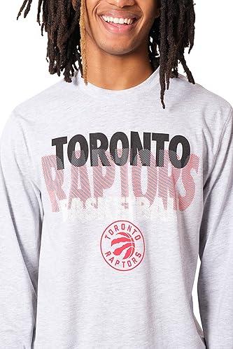 Ultra Game NBA Toronto Raptors Men's Super Soft Supreme Long Sleeve T-Shirt|Toronto Raptors - UltraGameShop