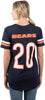 Ultra Game NFL Chicago Bears Womens Soft Mesh Varsity Stripe T-Shirt|Chicago Bears