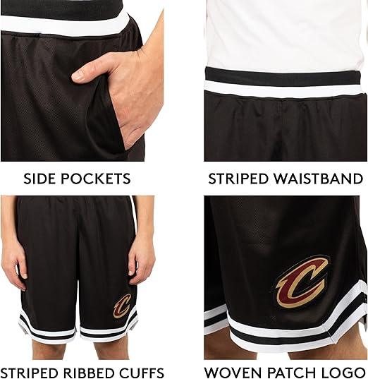 Ultra Game NBA Cleveland Cavaliers Official Men's Supreme Active Basketball Training Shorts|Cleveland Cavaliers - UltraGameShop