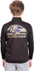 Ultra Game NFL Baltimore Ravens Youth Super Soft Quarter Zip Long Sleeve T-Shirt|Baltimore Ravens