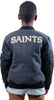 Ultra Game NFL New Orleans Saints Youth Classic Varsity Coaches Jacket|New Orleans Saints