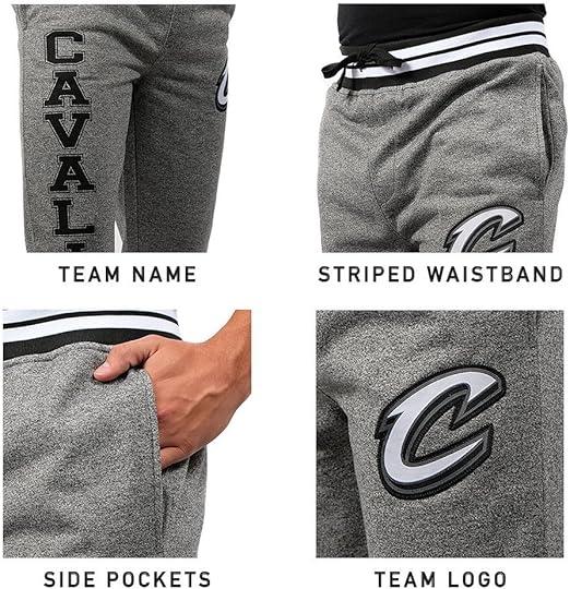 Ultra Game NBA Golden State Warriors Official Men's Super Soft Game Day Jogger Sweatpants|Golden State Warriors - UltraGameShop