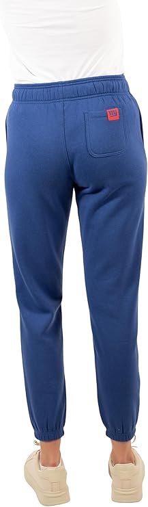 Ultra Game NFL Official Women's Super Soft Fleece Jogger Sweatpants, New York Giants|New York Giants