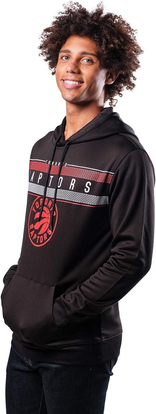 Ultra Game NBA Official Men’s Super Soft Midtown Hoodie Pullover Sweatshirt - Unisex, Toronto Raptors|Toronto Raptors