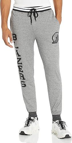 Ultra Game NBA Portland Trail Blazers Official Men's Super Soft Game Day Jogger Sweatpants|Portland Trail Blazers - UltraGameShop