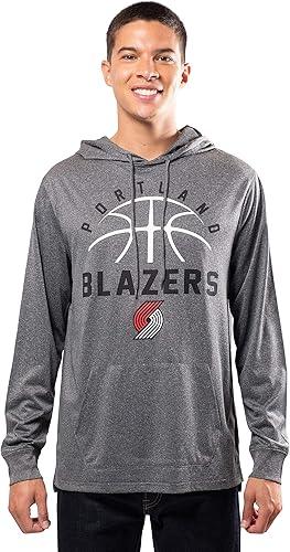 Ultra Game NBA Portland Trail Blazers Men’s Super Soft Lightweight Pullover Hoodie Sweatshirt|Portland Trail Blazers - UltraGameShop