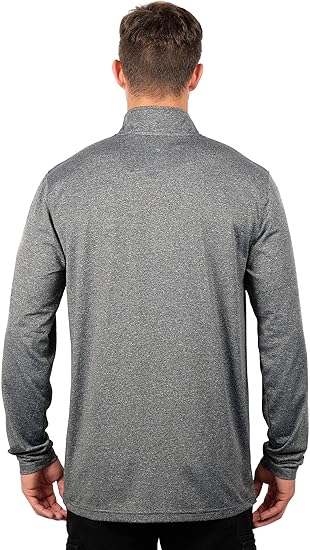 Ultra Game NBA Indiana Pacers Men's Quarter Zip Long Sleeve Pullover T-Shirt|Indiana Pacers - UltraGameShop