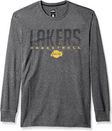 Ultra Game NBA Los Angeles Lakers Men's Super Soft Game Day Long Sleeve T-Shirt |Los Angeles Lakers - UltraGameShop