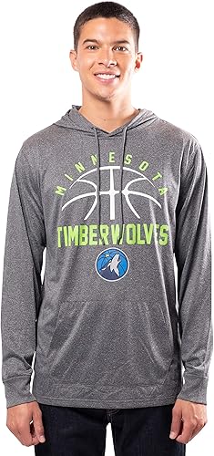 Ultra Game NBA Minnesota Timberwolves Men’s Super Soft Lightweight Pullover Hoodie Sweatshirt|Minnesota Timberwolves - UltraGameShop