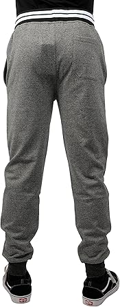Ultra Game NBA Official Men‚ Super Soft Game Day Jogger Sweatpants - Unisex, San Antonio Spurs, Black Marl|San Antonio Spurs