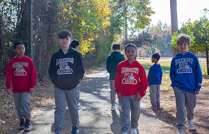 Ultra Game NFL Official Youth Super Soft Jogger & Hoodie Sweatshirt Set, Atlanta Falcons, Team Color|Atlanta Falcons