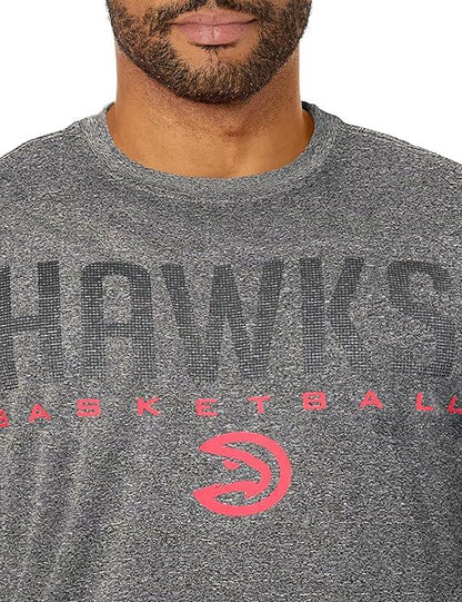 Ultra Game NBA Atlanta Hawks Men's Super Soft Game Day Long Sleeve T-Shirt |Atlanta Hawks - UltraGameShop