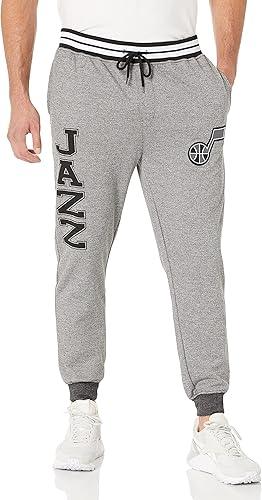 Ultra Game NBA Utah Jazz Official Men's Super Soft Game Day Jogger Sweatpants|Utah Jazz - UltraGameShop