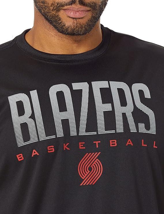 Ultra Game NBA Portland Trail Blazers Men's Super Soft Game Day Long Sleeve T-Shirt |Portland Trail Blazers - UltraGameShop