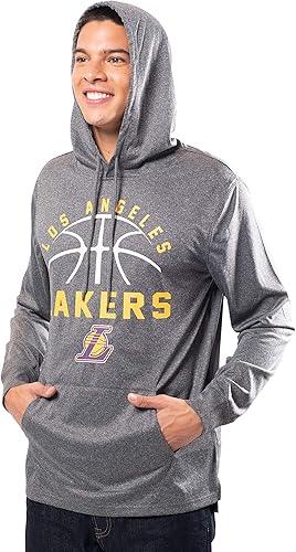 Ultra Game NBA Los Angeles Lakers Men’s Super Soft Lightweight Pullover Hoodie Sweatshirt|Los Angeles Lakers - UltraGameShop