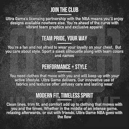 Ultra Game NBA Official Men's Super Soft Winter Beanie Knit Hat With Extra Warm Touch Screen Gloves - Unisex, Atlanta Hawks, Team Color, 1SIZE|Atlanta Hawks