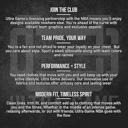 Ultra Game NBA Official Youth 2 Piece T-Shirt & Lounge Pants Pajama Set, Miami Heat, Boys Sizes|Miami Heat