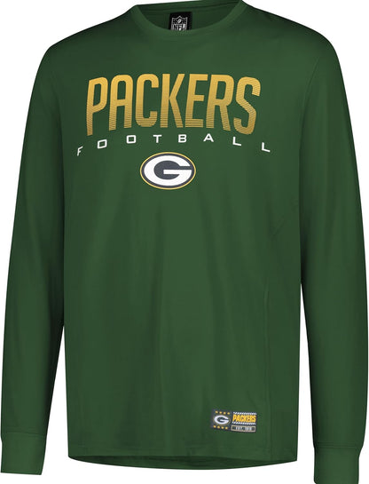 NFL Official Super Soft Game Day Long Sleeve T-Shirt|Green Bay Packers