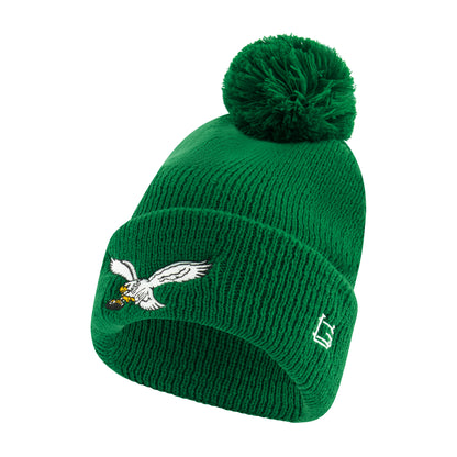 Ultra Game NFL Official Adults Super Soft Winter Beanie Knit Hat with Extra Warm Touch Screen Gloves, Philadelphia Eagles, Team Color, 1SIZE|Philadelphia Eagles