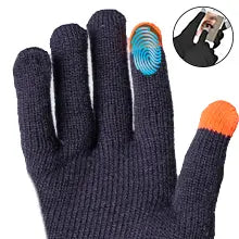 nfl official team color adults super soft winter beanie knit hat touch screen gloves ultra game feature 1