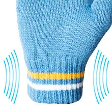 nfl official team color adults super soft winter beanie knit hat touch screen gloves ultra game feature 2