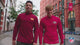 Ultra Game Men's NFL Official Super Soft Quarter Zip Long Sleeve T-Shirt | San Francisco 49ers | Team Color
