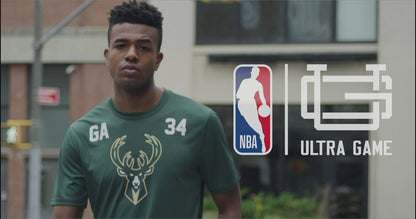 Ultra Game NBA Official Men’s Super Soft Players T-Shirt - Unisex, Milwaukee Bucks - Giannis Antetokounmpo, Team Color|Milwaukee Bucks