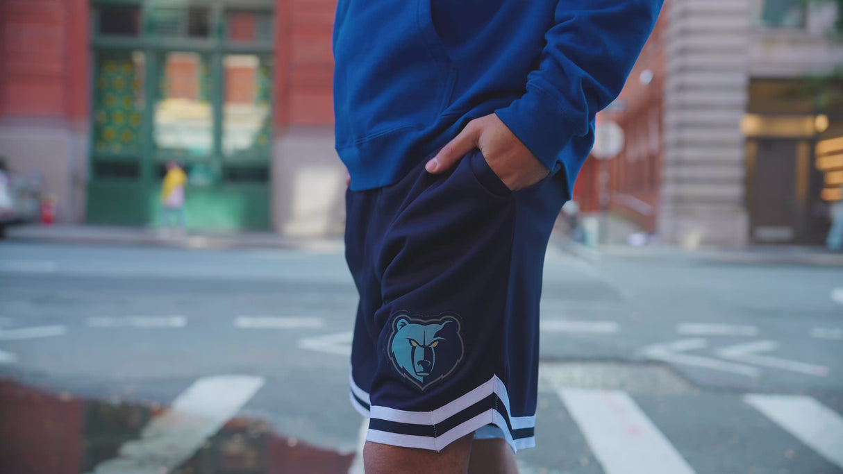 Ultra Game Men's NBA Official Soft Air Mesh Ultimate Basketball Shorts-Classic Fit | Utah Jazz