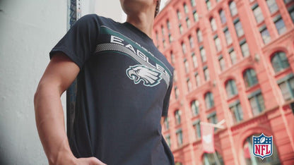 Ultra Game NFL Official Adults Super Soft Ultimate Game Day T-Shirt - Unisex, Philadelphia Eagles, Team Color|Philadelphia Eagles