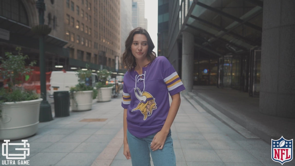 Ultra Game Women's NFL Official Distressed Graphics Super Soft Crew Neck T-Shirt | San Francisco 49ers