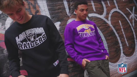 Ultra Game NFL Official Adults Super Soft Ultimate Crew Neck Sweatshirt - Unisex, Minnesota Vikings, Team Color|Minnesota Vikings