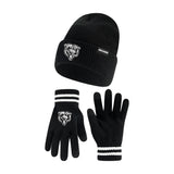 Ultra Game Adults NFL Official Super Soft Marled Winter Beanie Knit Hat With Warm Touch Screen Gloves | Chicago Bears