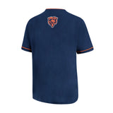Ultra Game Adult's NFL Official Button Down Baseball Mesh Jersey Shirt