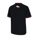 Ultra Game Adult's NFL Official Button Down Baseball Mesh Jersey Shirt