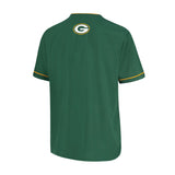 Ultra Game Adult's NFL Official Button Down Baseball Mesh Jersey Shirt