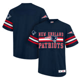 Ultra Game Adults NFL Official Soft Mesh Vintage Beast Mode Jersey T-Shirt | New England Patriots