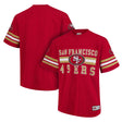 Ultra Game Adults NFL Official Soft Mesh Vintage Beast Mode Jersey T-Shirt | San Francisco 49ers