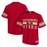 Ultra Game Adults NFL Official Soft Mesh Vintage Beast Mode Jersey T-Shirt | San Francisco 49ers