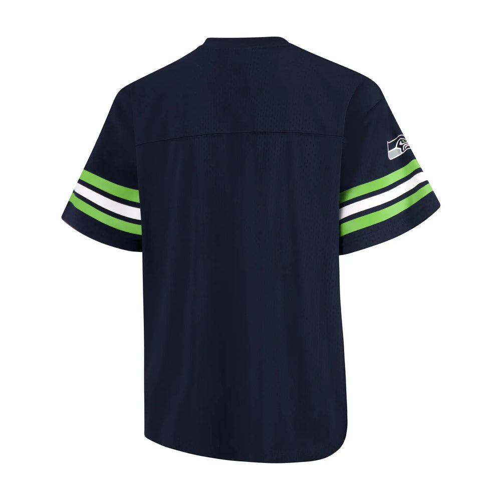 Ultra Game Adults NFL Official Soft Mesh Vintage Beast Mode Jersey T-Shirt