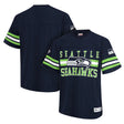 Ultra Game Adults NFL Official Soft Mesh Vintage Beast Mode Jersey T-Shirt | Seattle Seahawks