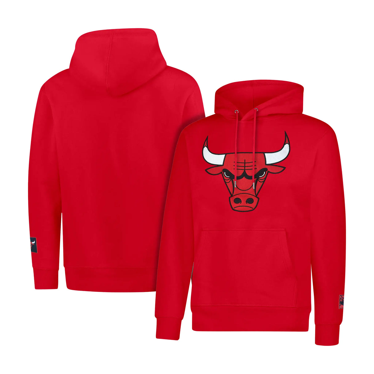 Ultra Game Adults NBA Official Court Classic Hoodie Sweatshirt - Supremely Soft | Chicago Bulls