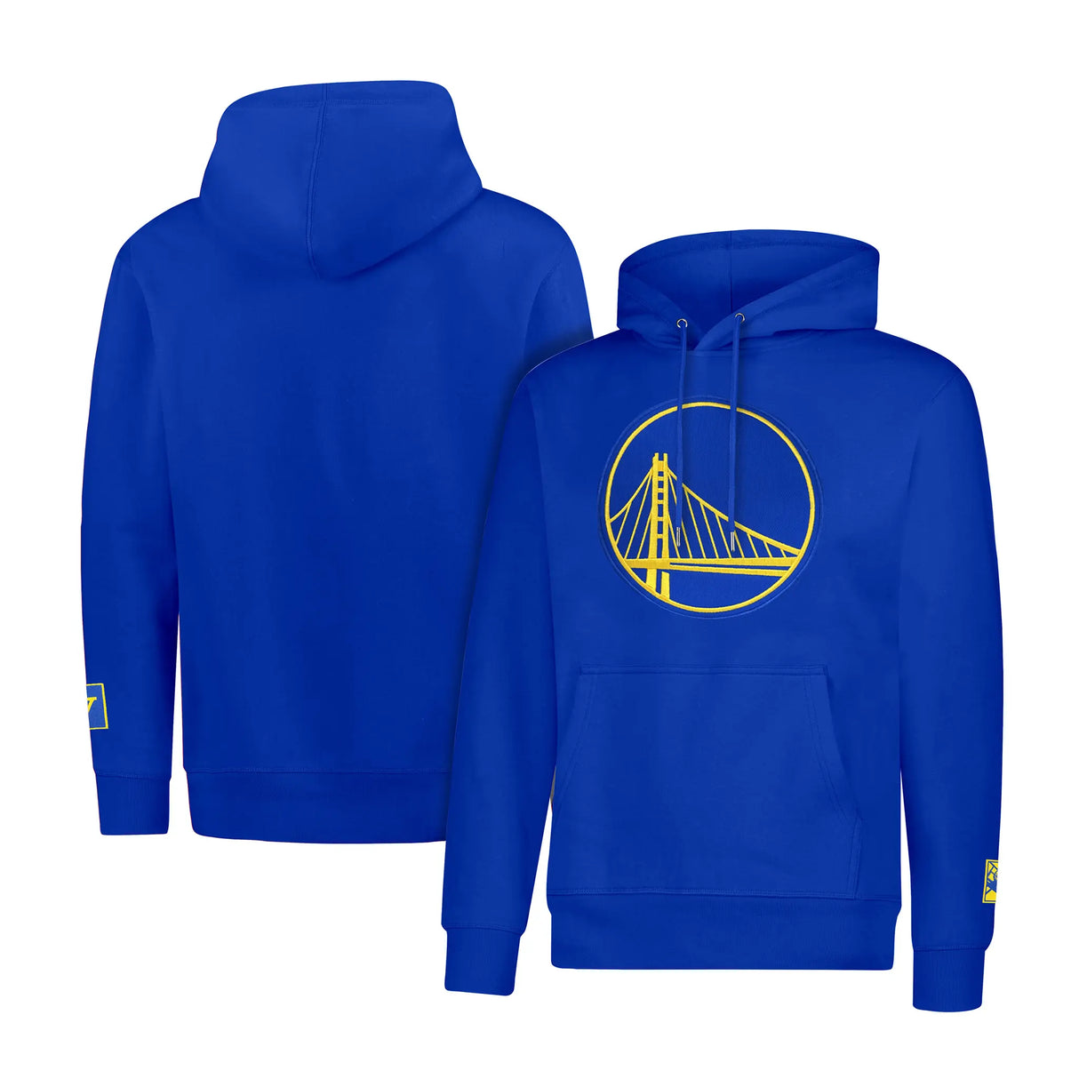 Ultra Game Adults NBA Official Court Classic Hoodie Sweatshirt - Supremely Soft | Golden State Warriors