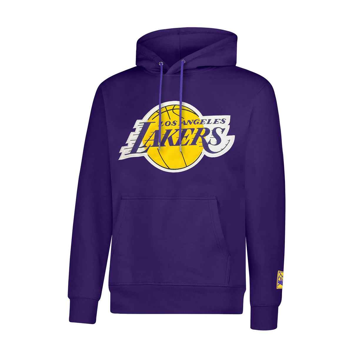 Ultra Game Adults NBA Official Court Classic Hoodie Sweatshirt - Supremely Soft | Los Angeles Lakers