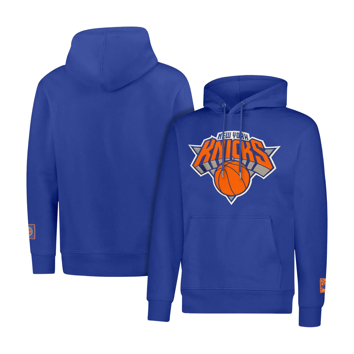 Ultra Game Adults NBA Official Court Classic Hoodie Sweatshirt - Supremely Soft | New York Knicks