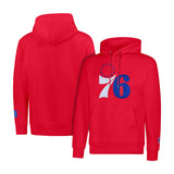 Ultra Game Adults NBA Official Court Classic Hoodie Sweatshirt - Supremely Soft | Philadelphia 76ers