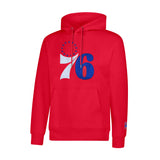 Ultra Game Adults NBA Official Court Classic Hoodie Sweatshirt - Supremely Soft | Philadelphia 76ers